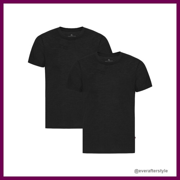 Merino Wool Thermal Baselayer T-Shirt Short Sleeve Breathable Moisture Wicking